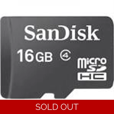 16GB Sandisk Micro SDHC Class 4 Memory Card for Android Tablets